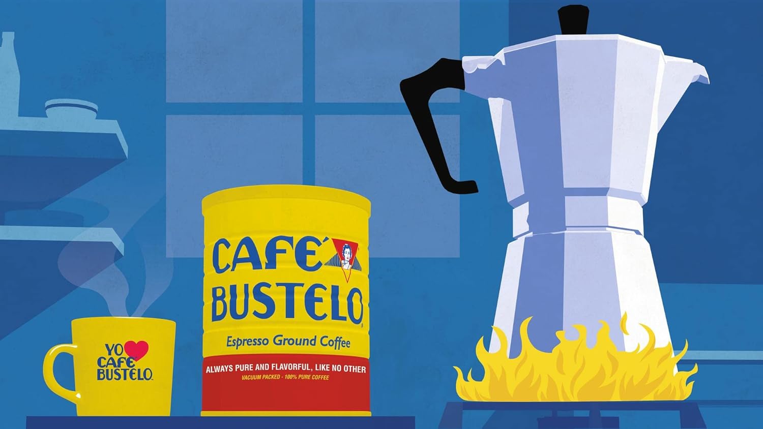 Cafe Bustelo Espresso Molido 10 oz (Pack of 2)