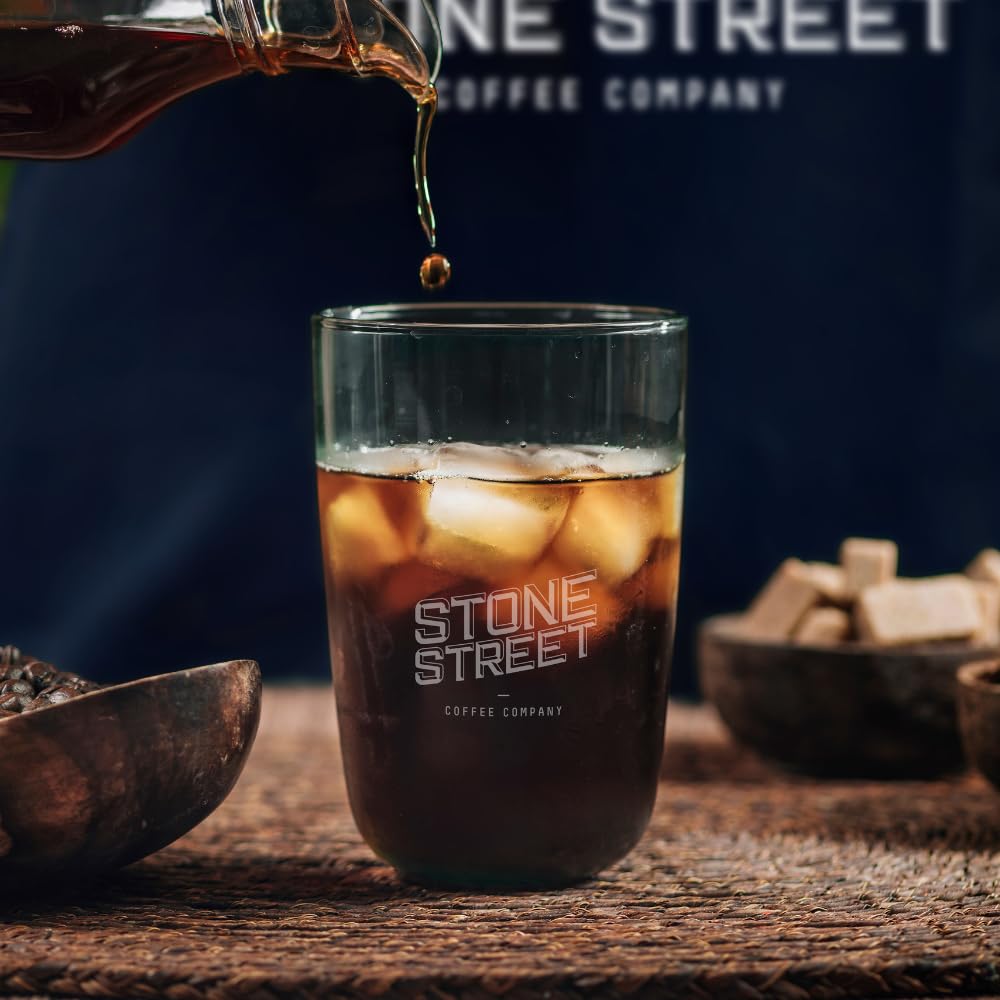 Stone Street Cold Brew Coffee Beans, Breakfast Blend, Low Acid, 100% Arabica, Gourmet Coffee, Medium Roast, Whole Bean, 5 LB