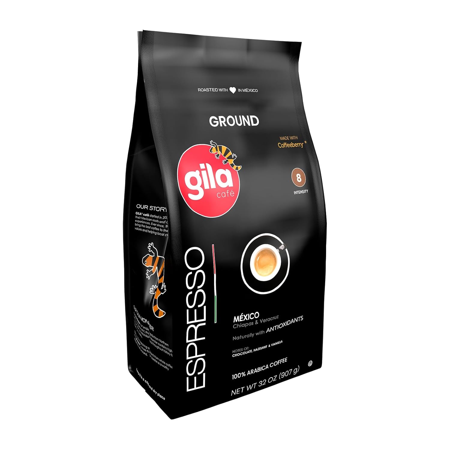gila café | Ground Coffee ESPRESSO |32 Oz| 1 Pack