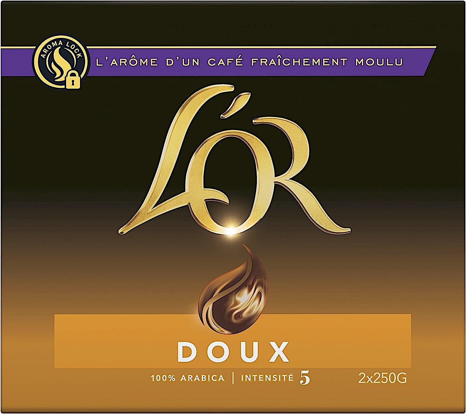 Maison Du Cafe LOR Doux 2 Packs 8.8oz/250g each by Douwe Egberts