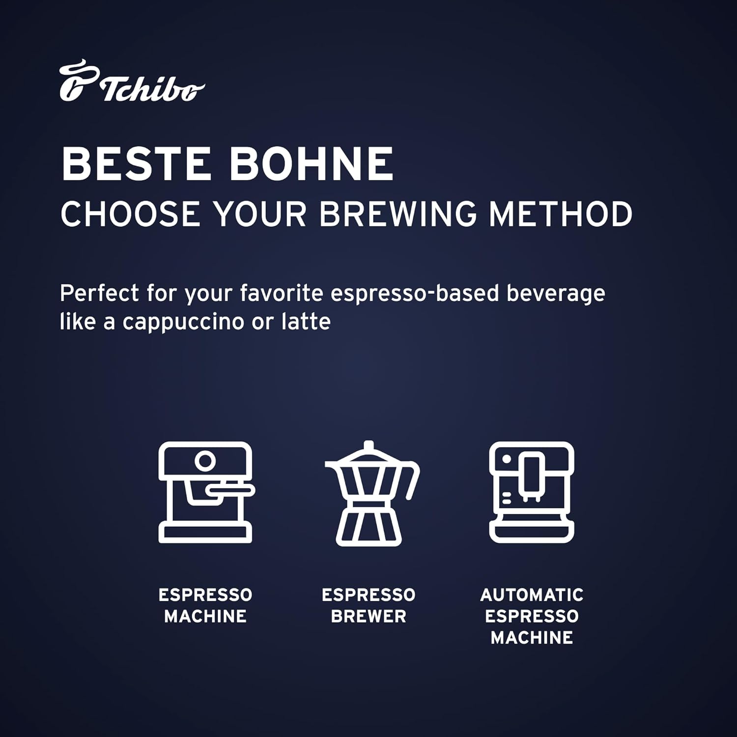 Tchibo Whole Bean Coffee - Beste Bohne - Light-Roasted Arabica and Robusta Beans for a Bold Taste and Delicately Spicy Aroma - Intensity 4/6, Acidity 4/6, Roast Level 2/6-17.63 oz