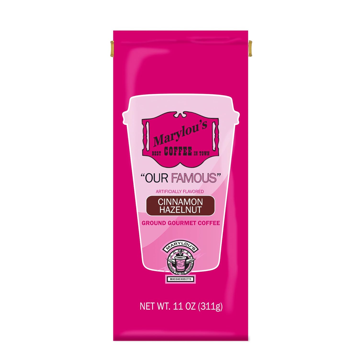 Marylou’s Coffee – Banana Nut Bread Flavored Ground Gourmet Coffee – 11 oz