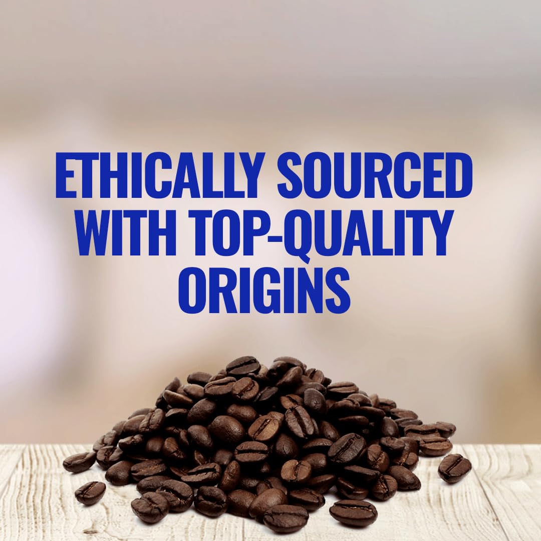 Great Blend Medium Roast Gourmet Ground Coffee with Arabica, Non-GMO 100% Pure and Natural Coffee, Medium Bodied And Balanced Taste,12 Ounce Bag