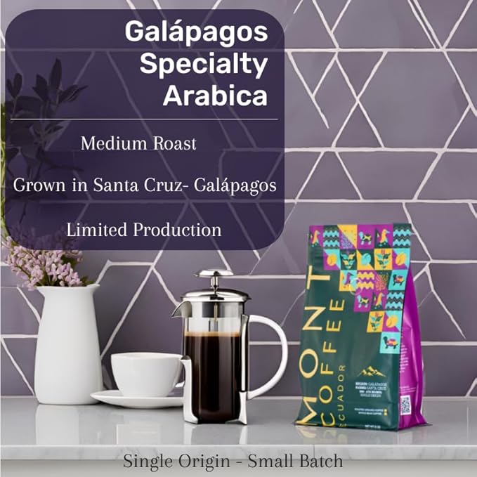 Mont Coffee - Galapagos - Specialty Single Origin Ecuadorian Arabica Coffee | Deluxe | Fresh Roast