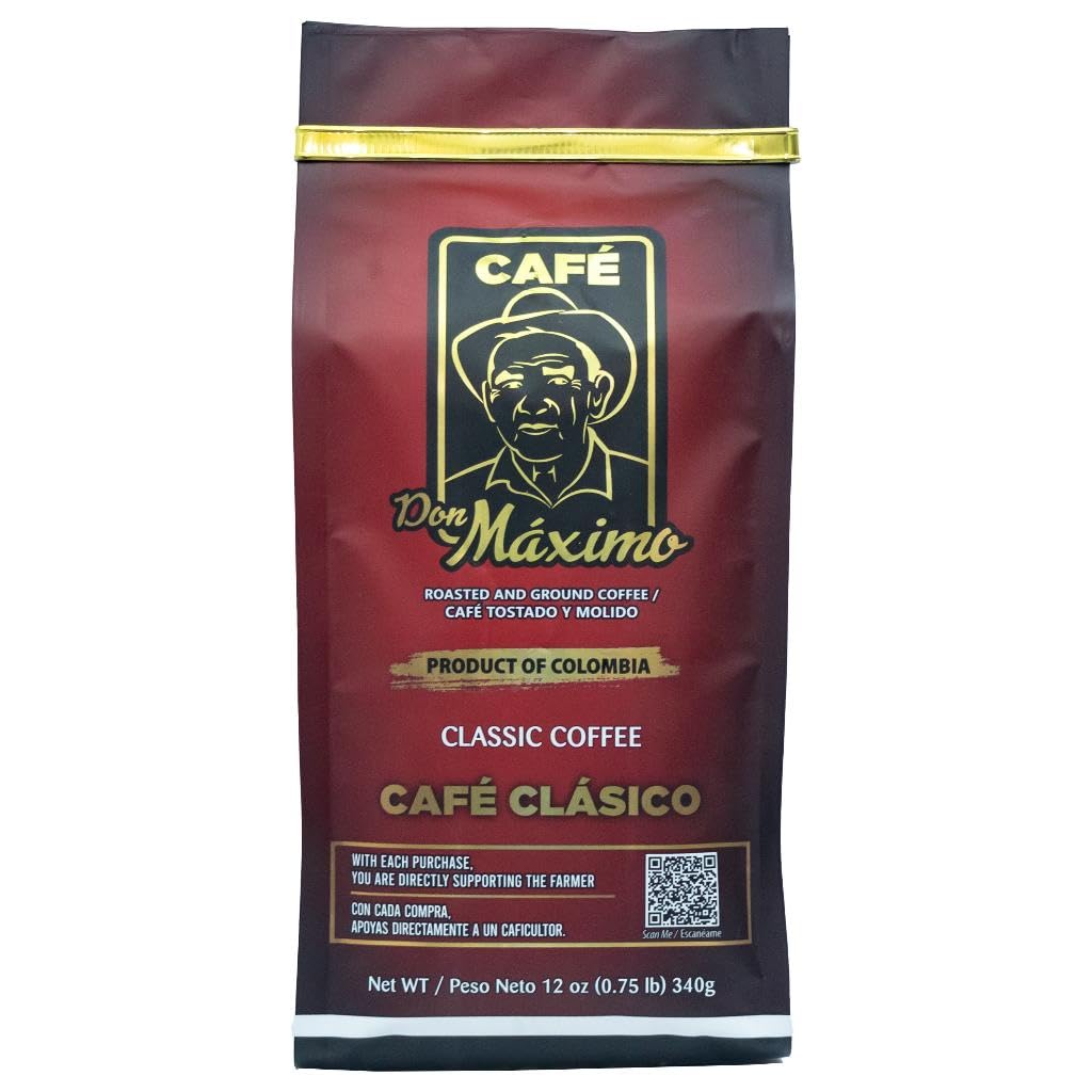 MugCoffeeTown Colombian Roasted & Ground Coffee – Original Flavor (340g/12oz)