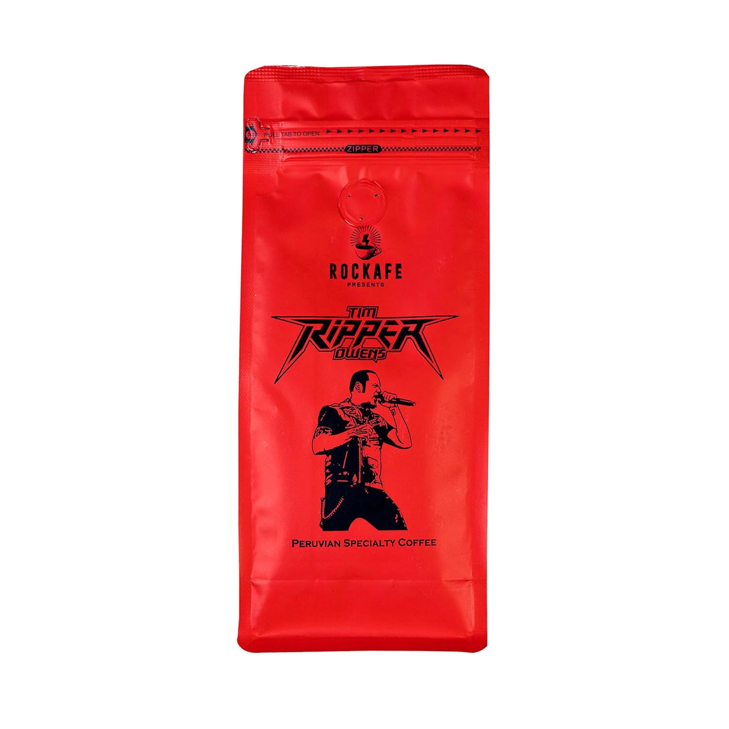 Rockafe Tim Ripper Owens Edition - 8.8 oz Bag of Peruvian Specialty Coffee - By Iky Store