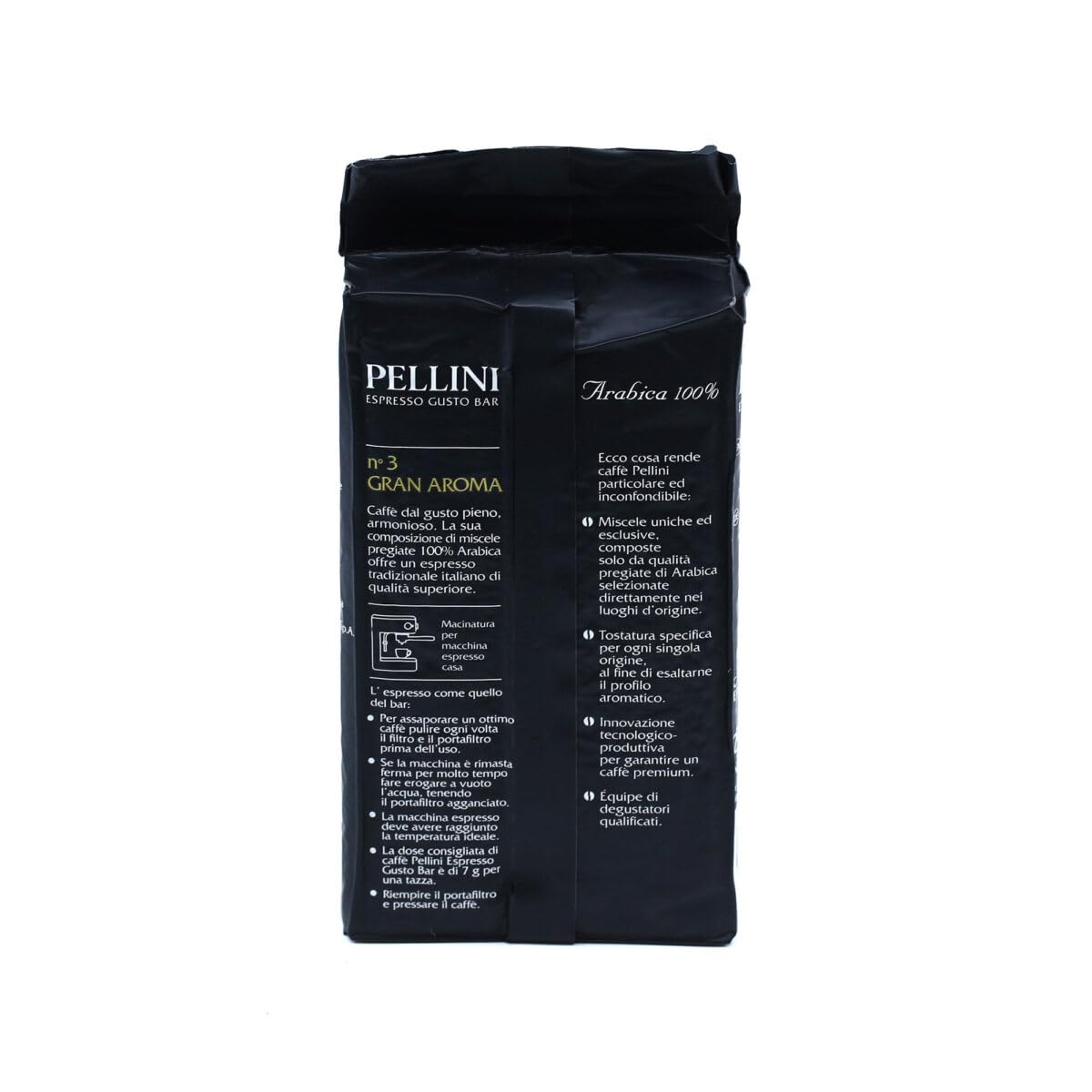 Pellini Espresso Superiore N42 Traditional Dark Roast Ground Coffee 250g (8.8oz)