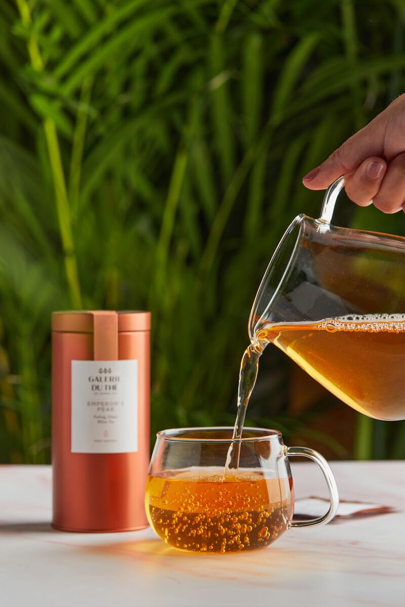 Galerie du Thé | Emperor's White Tea | 50g loose leaf tea pouch | by Ahmad Tea