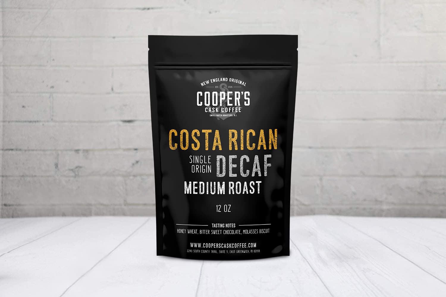 Decaffeinated Gourmet Coffee Sampler Gift Box Set - Whole Beans - 4-Pack - 4oz, Organic Ethiopian Decaf Swiss Water Processed SWP - Whole Bean Coffee - 12oz and Decaf Costa Rican Coffee Medium Roast