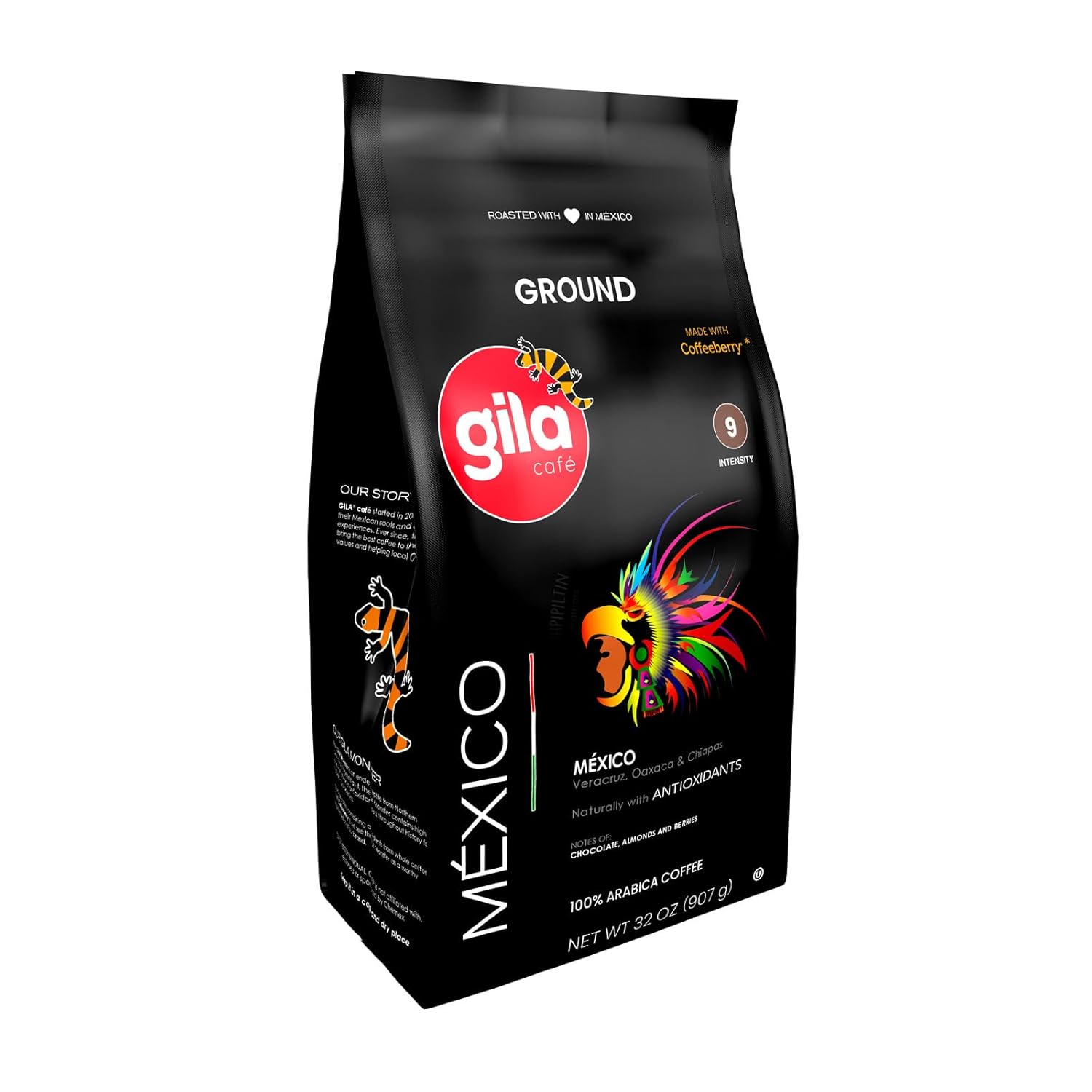 gila café | Ground Coffee MEXICO |32 Oz| 1 Pack