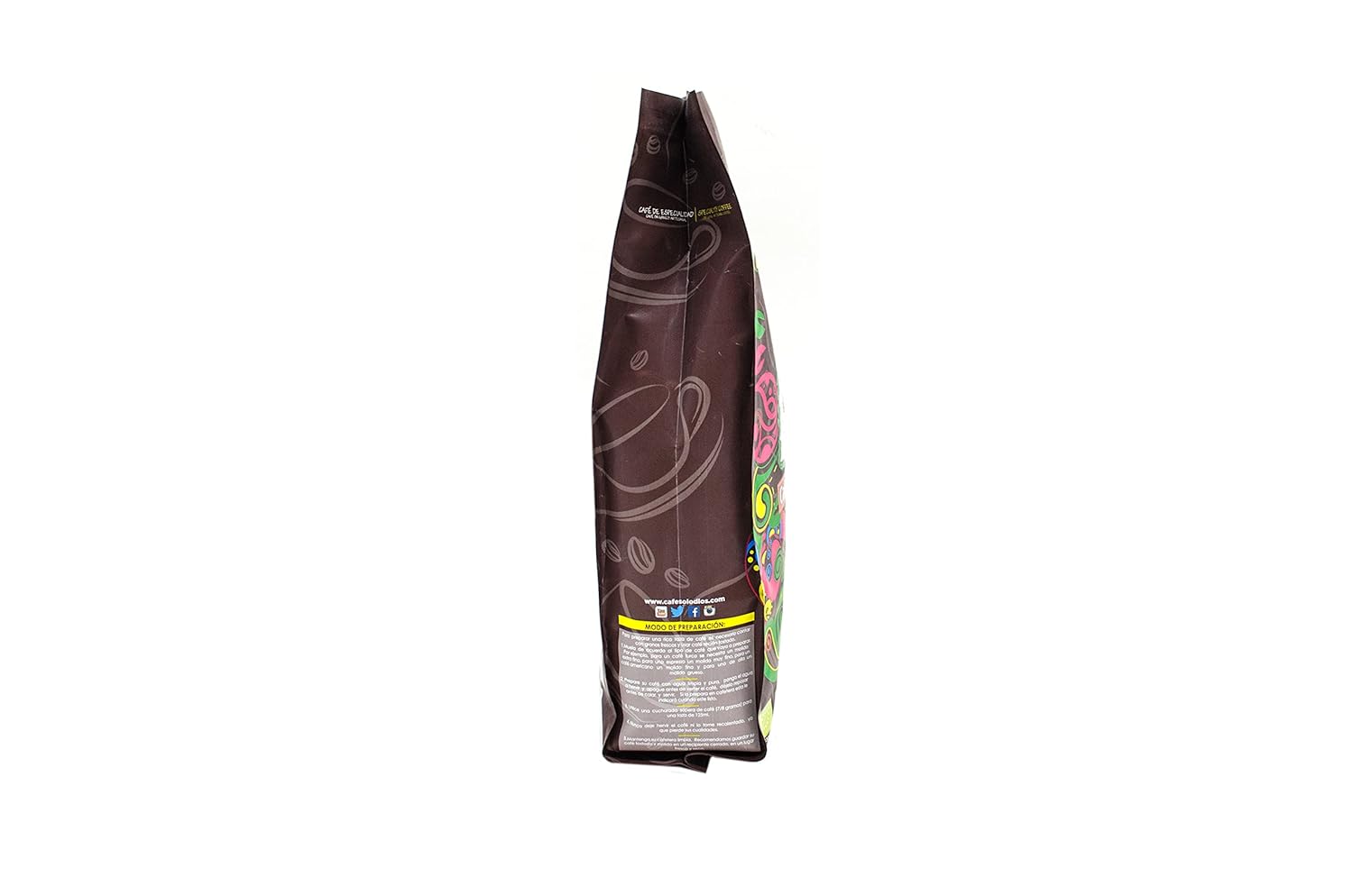 Café Solo Dios Organic Medium Roast Ground Coffee - 2.2 LB