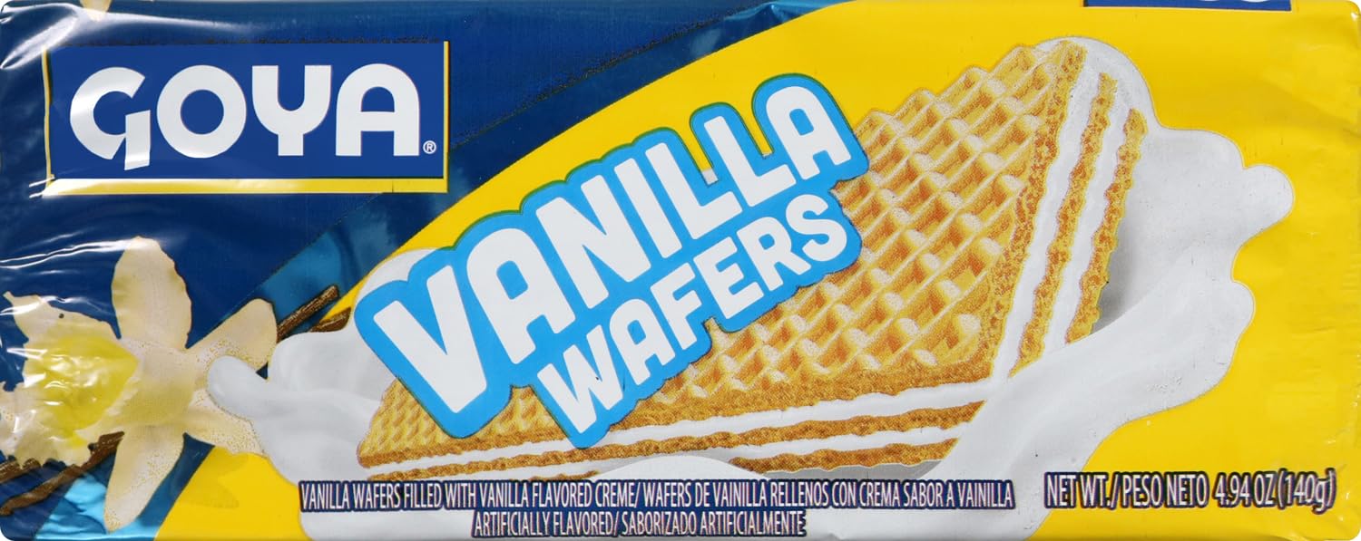 Goya Foods Vanilla Wafers, 4.94 Ounce (Pack of 24)