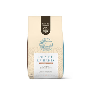 Buen Dia Coffee Co. Honduran Ground Coffee, 10 Ounce - Certified Organic, Fairtrade Coffee