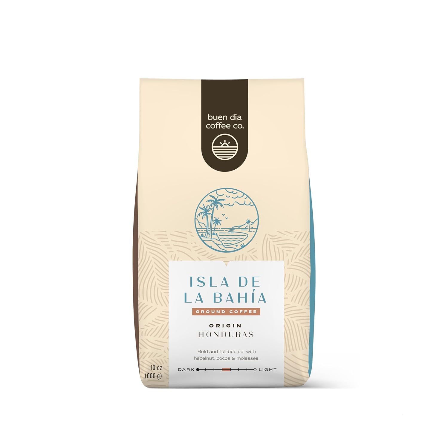 Buen Dia Coffee Co. Honduran Ground Coffee, 10 Ounce - Certified Organic, Fairtrade Coffee