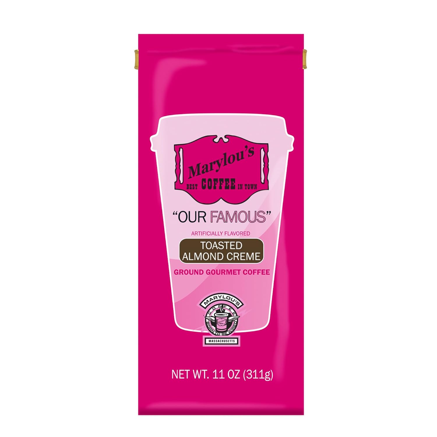 Marylou’s Coffee – Banana Nut Bread Flavored Ground Gourmet Coffee – 11 oz