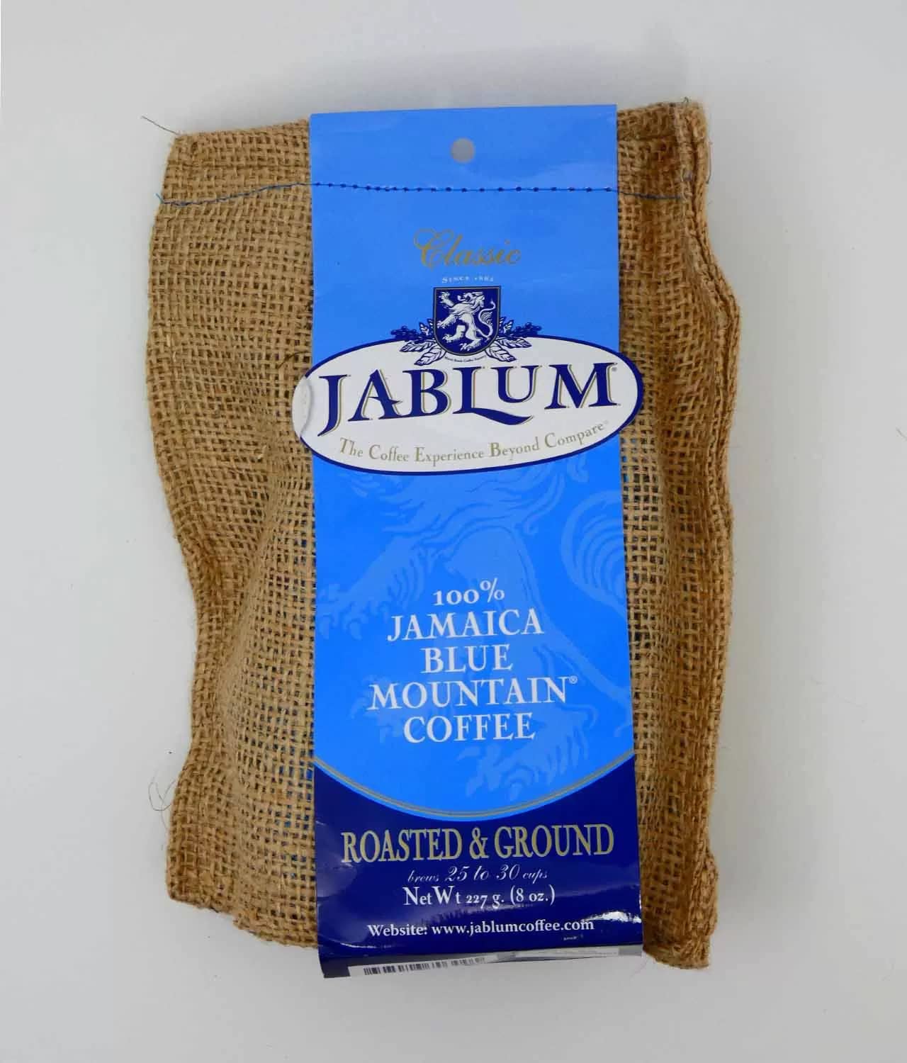 Jablum Jamaica Classic Medium Roasted Ground Coffee 8 oz bag