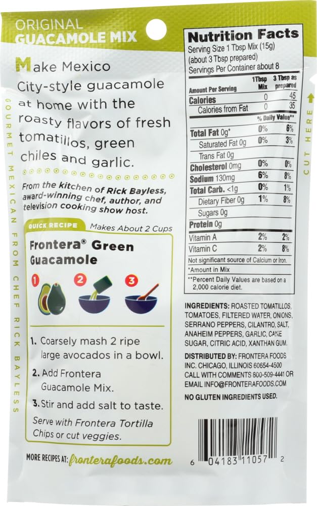 Frontera Guacamole Mix (8x4.5OZ)