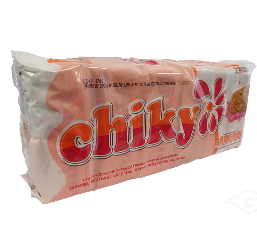 Pozuelo Chiky Strawberry Cookie 16.9 oz - Galletas de Fresa (Pack of 1)