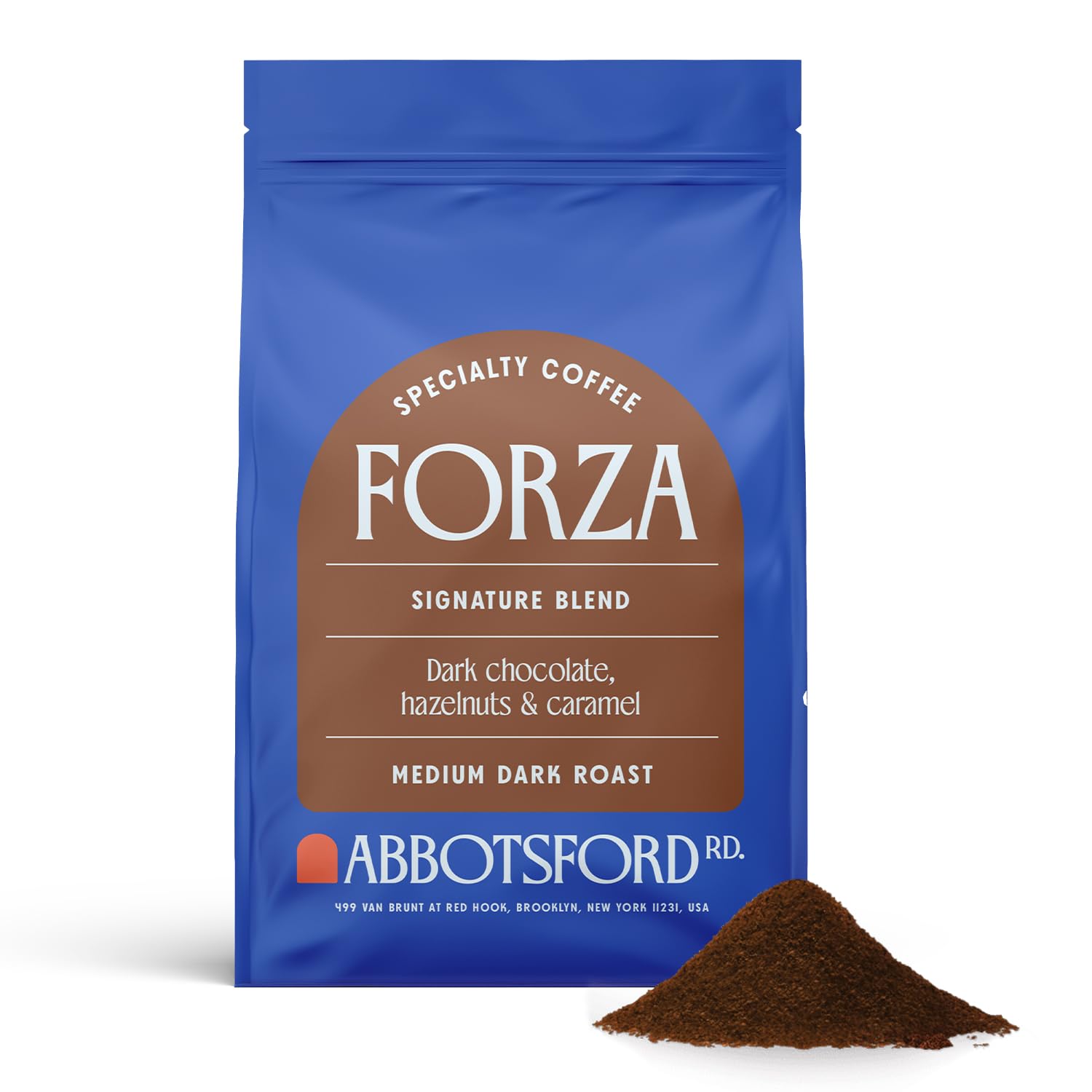 Vivo Ground Coffee, Signature Blend Medium Light Roast Coffee, Forza Ground Coffee, Medium Dark Roast Ground Coffee