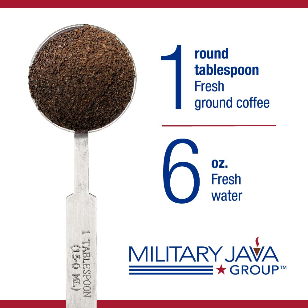 Military Java Group 3-12 oz Bag Coffee Variety Pack: Jarhead, Bravo Zulu, and Stars & Stripes Java