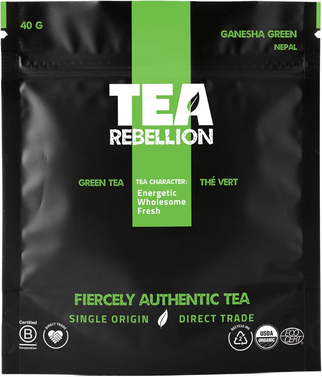 Tea Rebellion 25g White Prakash, White Tea with Low Caffeine, High Antioxidant Loose Leaf Tea with Delicious Taste, Blooming, Friendly and Elegant Tea Character