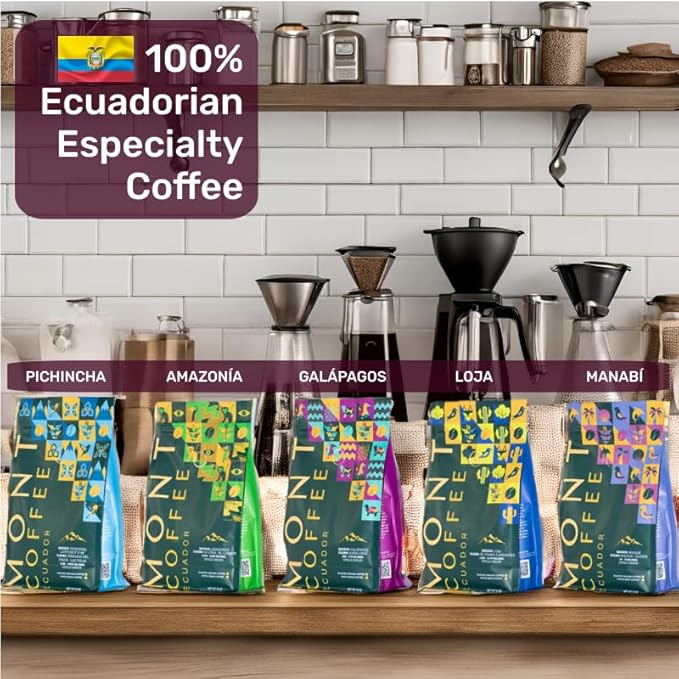 Mont Coffee - Galapagos - Specialty Single Origin Ecuadorian Arabica Coffee | Deluxe | Fresh Roast