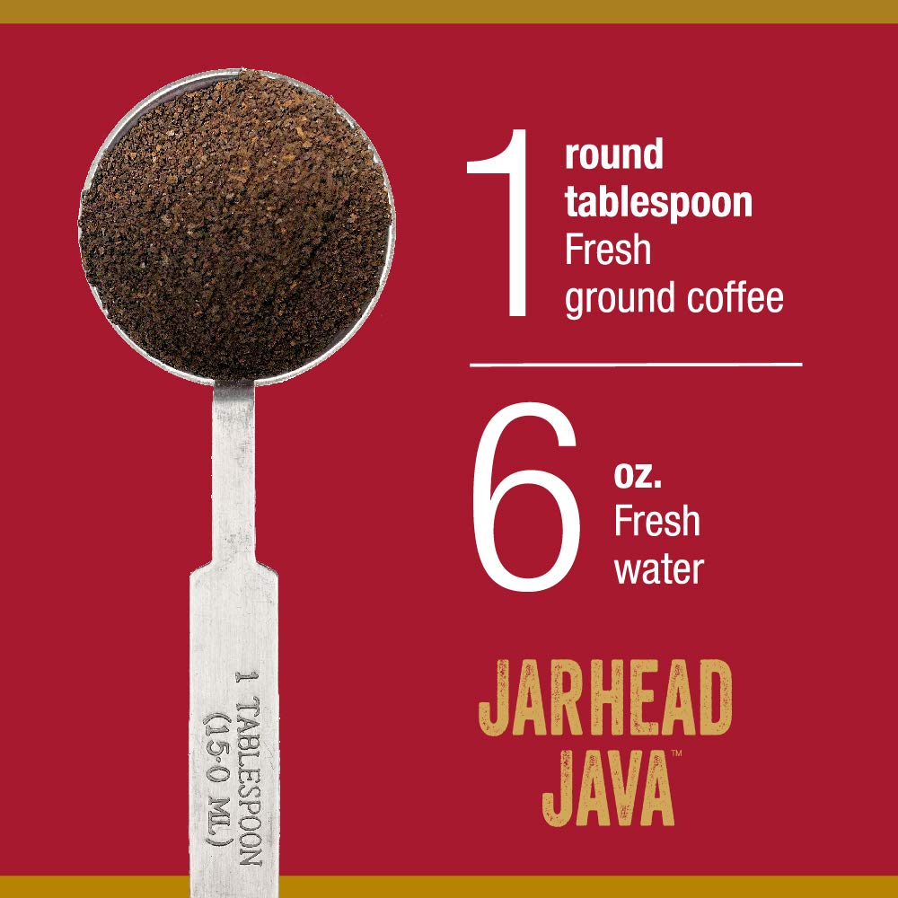 Jarhead Java Coffee (Bold Roast & Ground, 12-ounce)