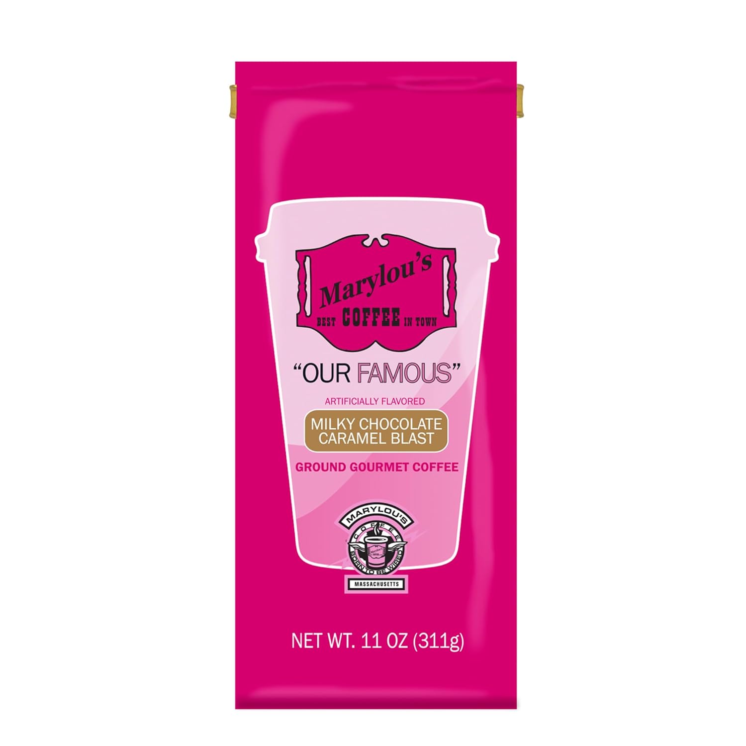 Marylou’s Coffee – Banana Nut Bread Flavored Ground Gourmet Coffee – 11 oz