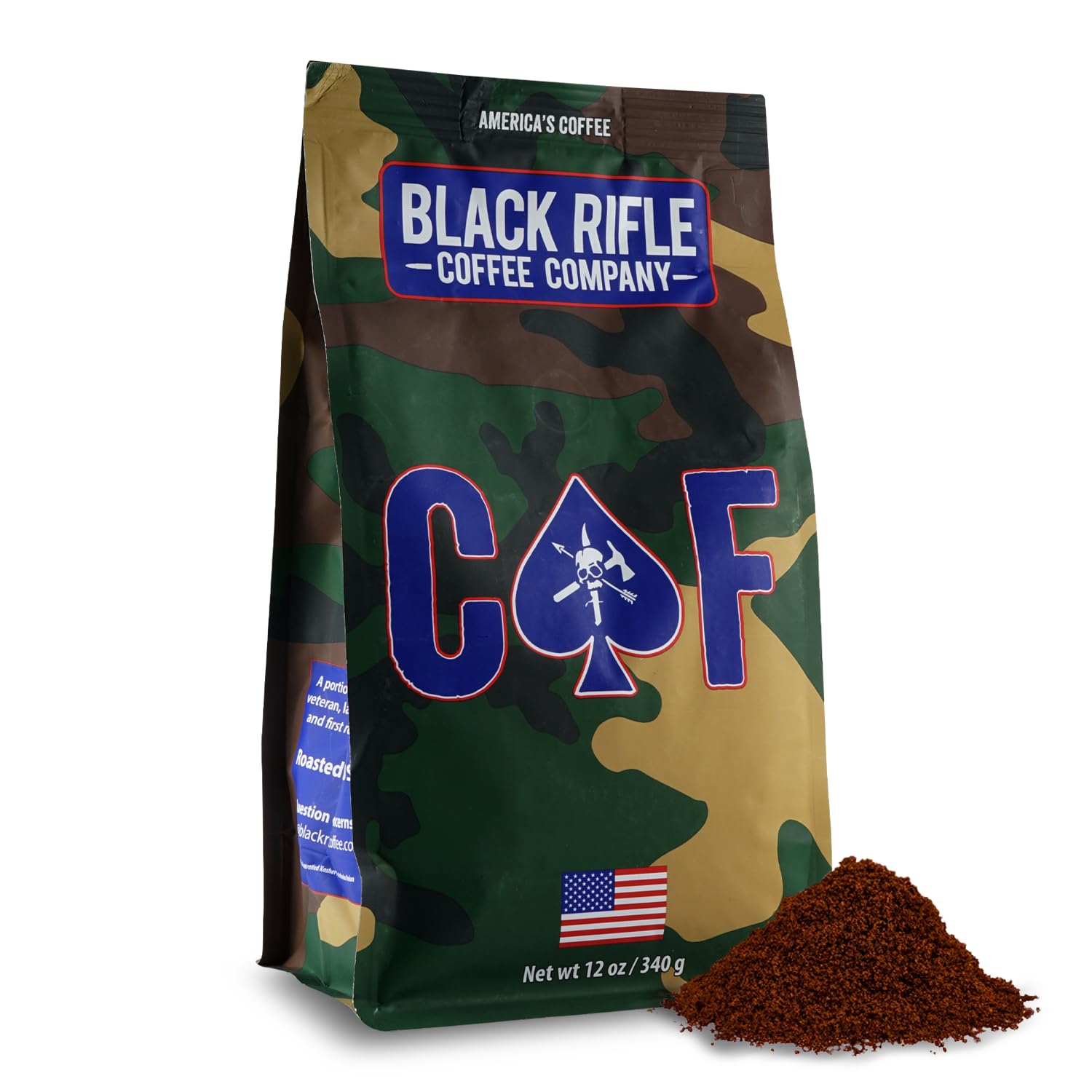 Black Rifle Coffee Company, Medium Roast Ground Coffee Variety 3 Pack, 12 OZ Bag