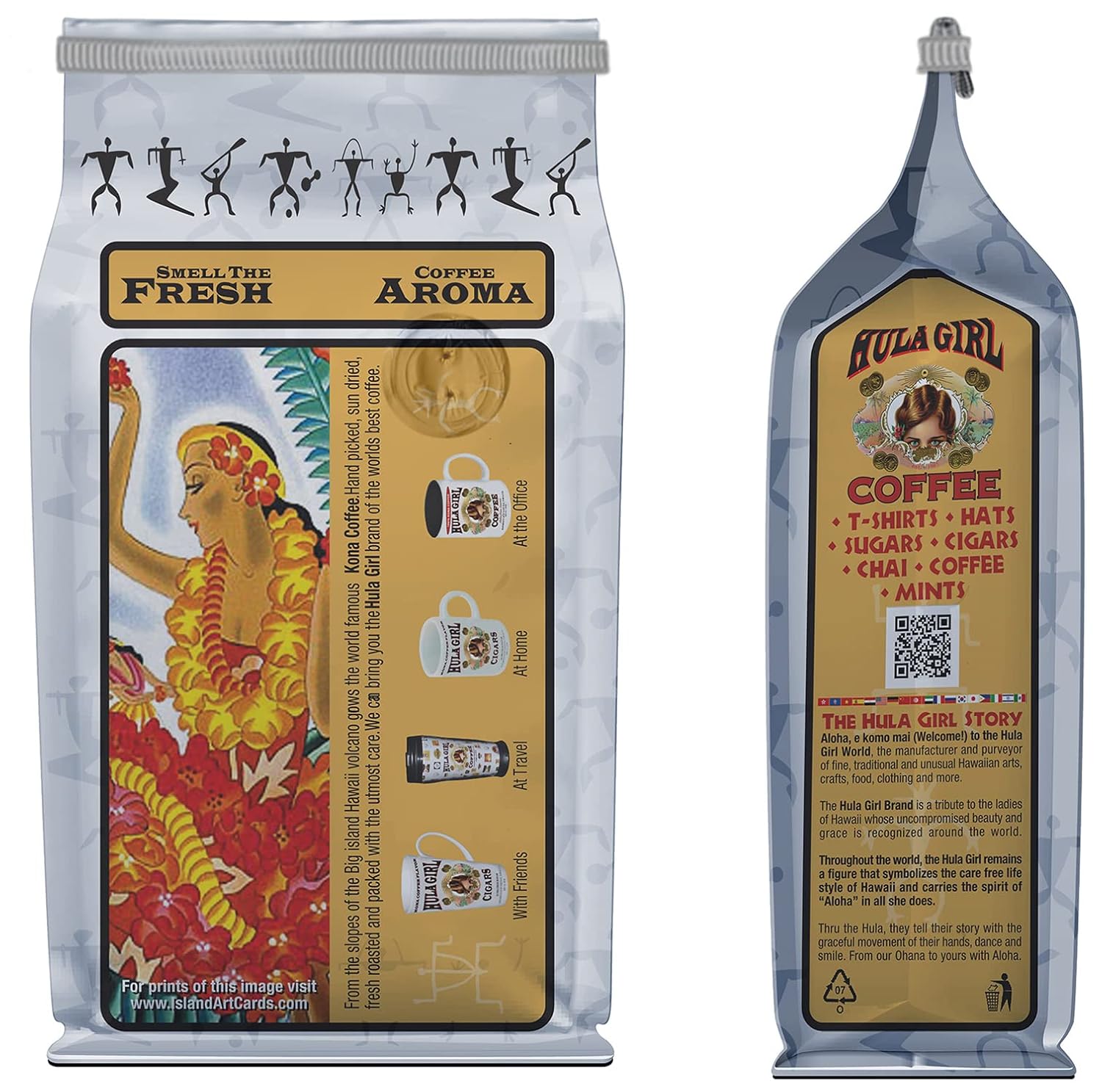 10% Hula Girl Kona Coffee Blend