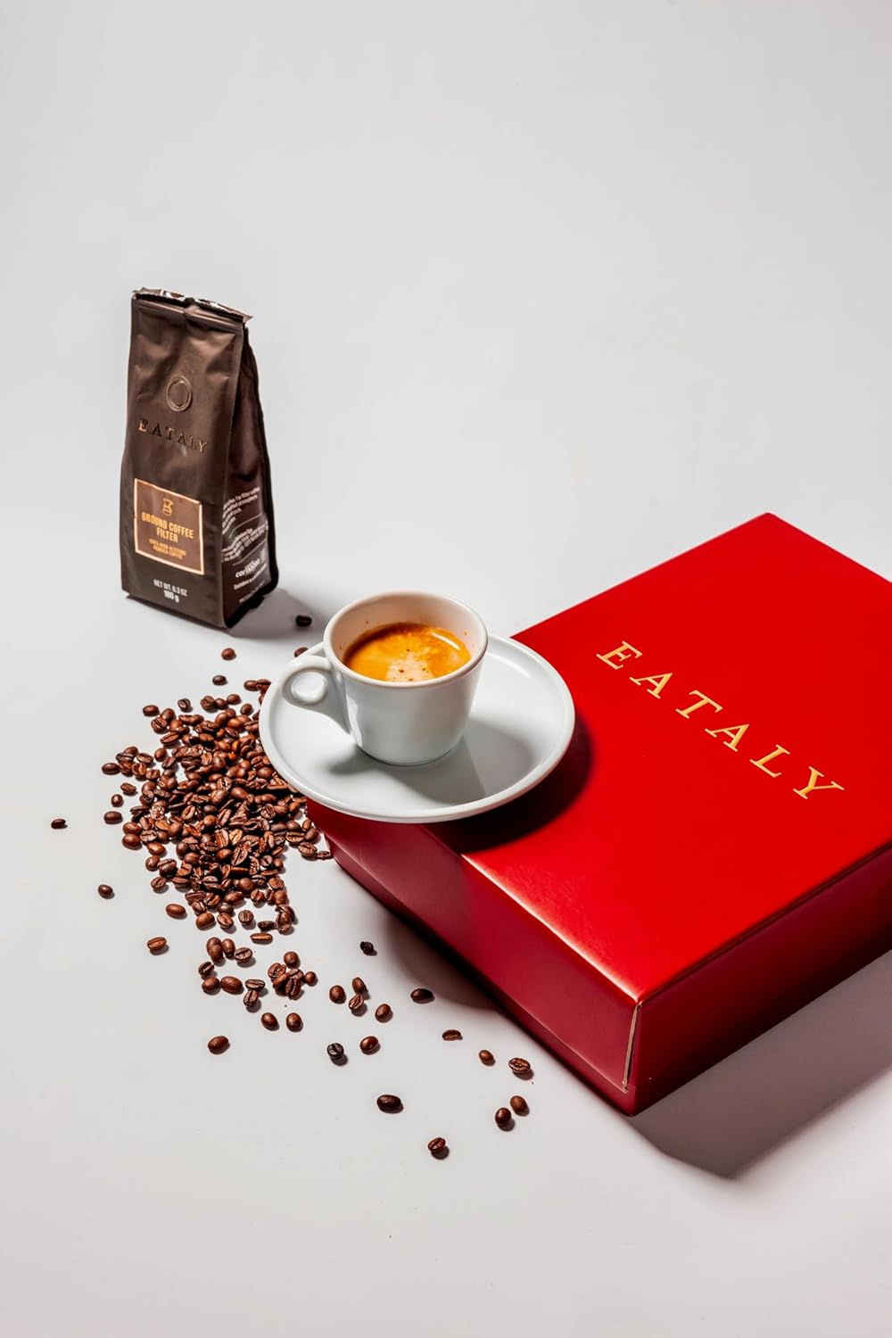 Eataly 100% High Altitude Arabica Coffee (6.3 Ounce (Pack of 1), Filter Ground Coffee)