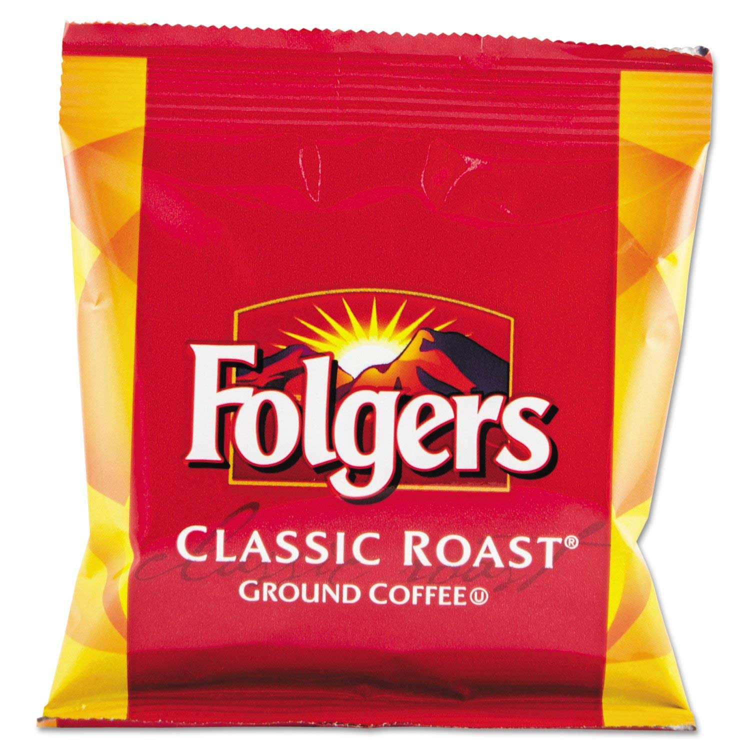 Folgers 06430 Coffee, Fraction Pack, Classic Roast, 1.5oz, 42/Carton