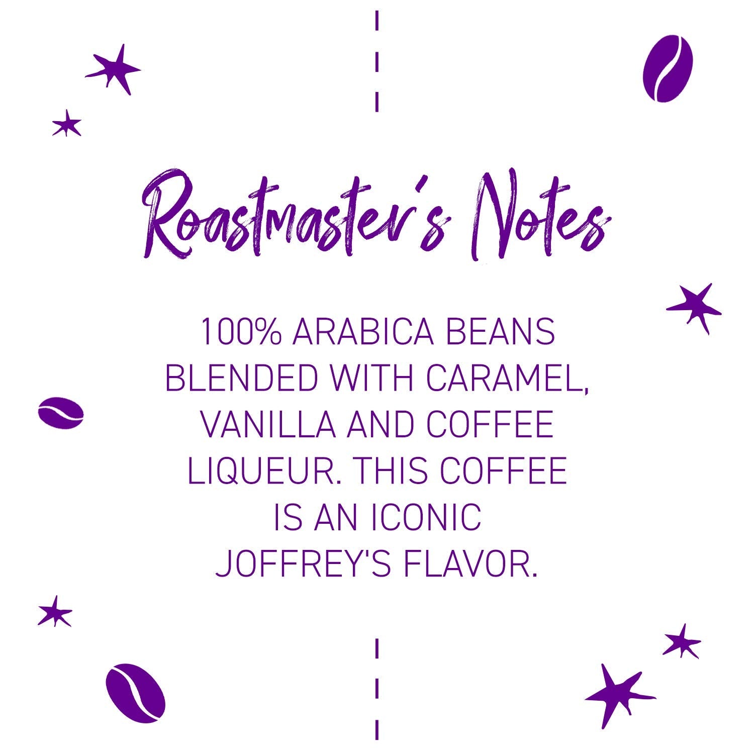 Joffrey's Coffee - Jamaican Me Crazy, Flavored Coffee, Artisan Medium Roast, Arabica Coffee Beans, Caramel, Vanilla, & Coffee Liqueur Flavor, Gluten-Free, Kosher, No Sugar (Ground, 16 oz)