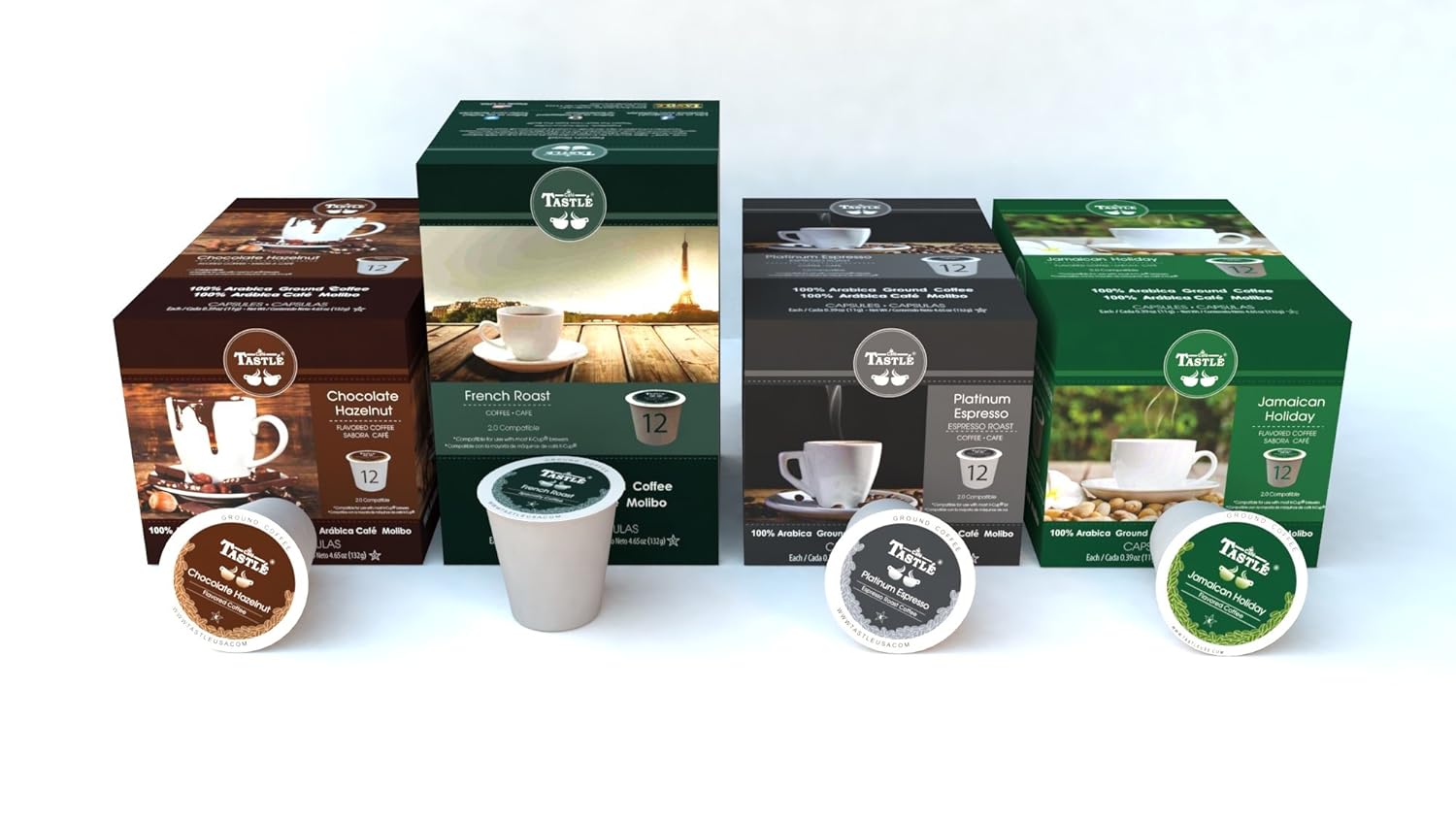 Cafe Tastlé Variety Pack, 12 Count (Pack of 4)