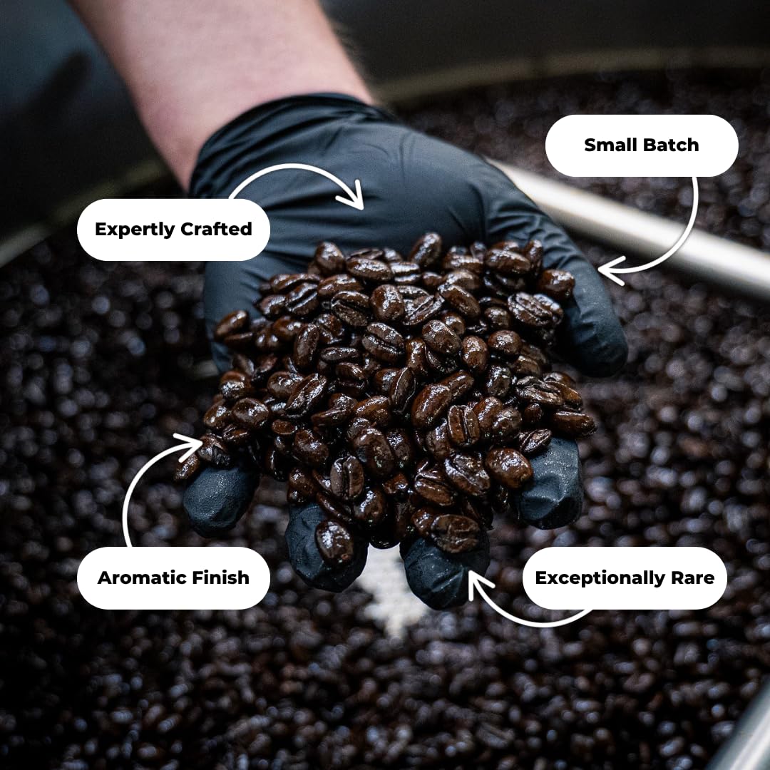 Ka'u Coffee Mill Vanilla Macadamia Nut Flavored Ground Coffee - Handcrafted Hawaiian Flavor Coffee Roast - Pure Kau Coffee - Handpicked Hawaii Grown Arabica Beans - Gourmet Small Batch Coffee - 10oz