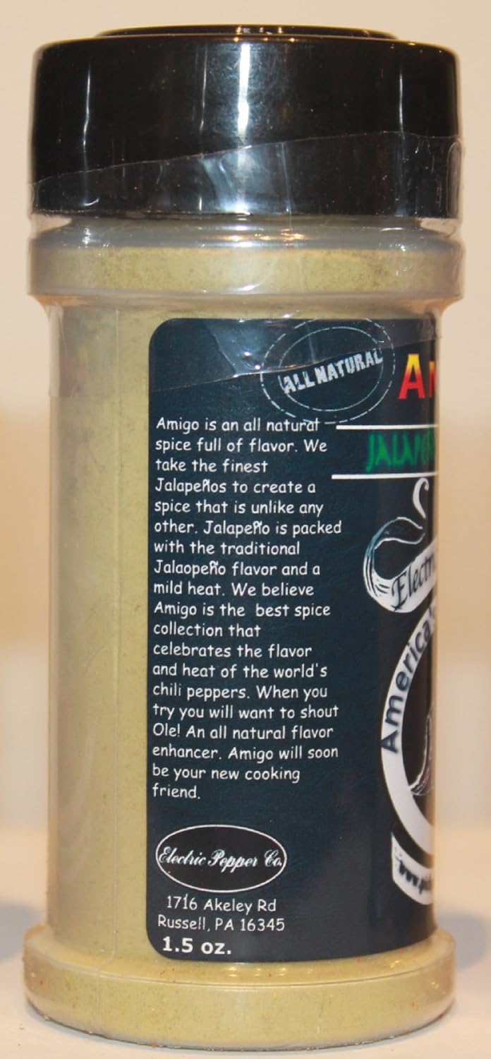 Chili Pepper Powder Spice Gift Set Jalapeño Chipotle Ancho Aji Amarillo