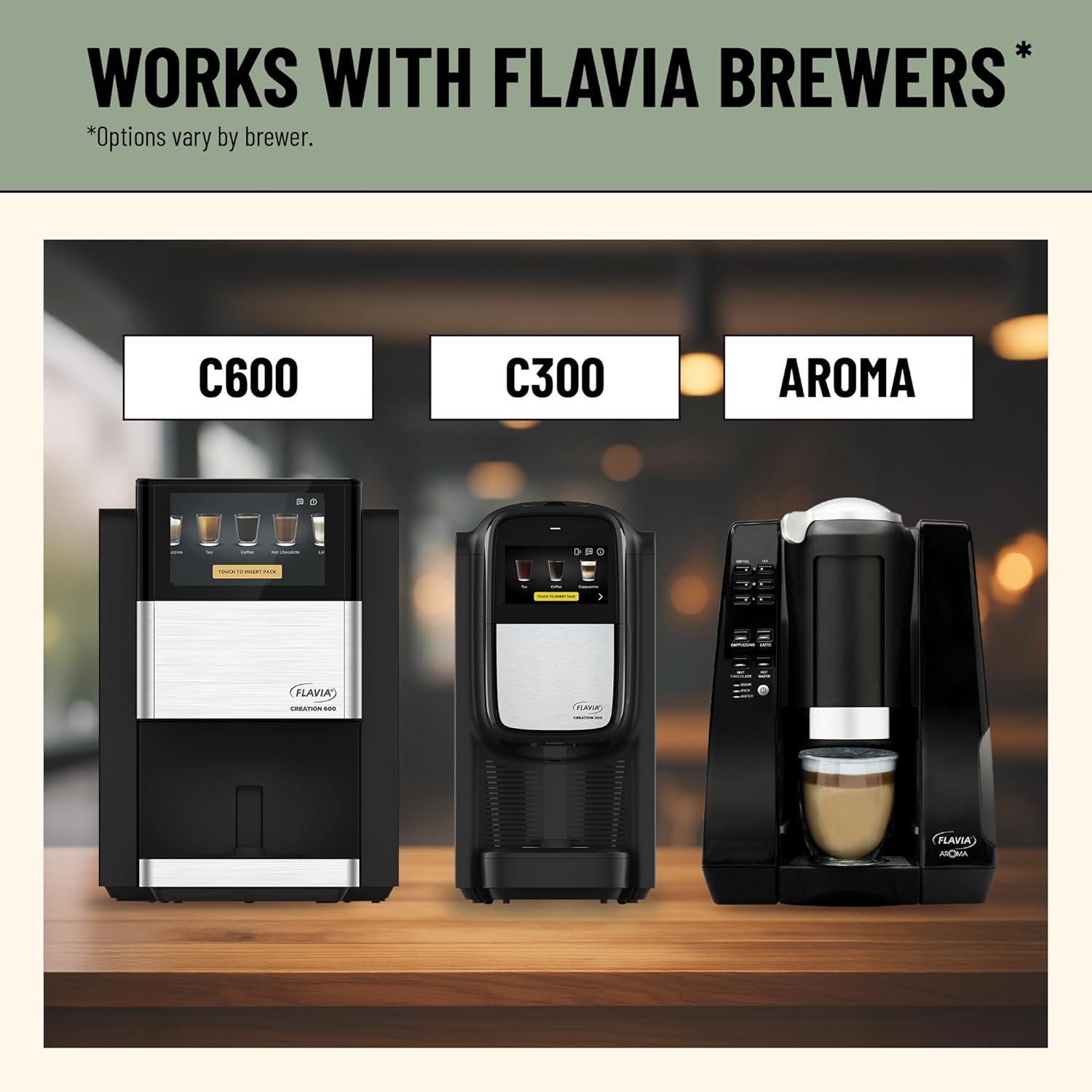 Flavia Alterra Decaf House Blend Freshpacks works only with Flavia Brewers, Light Roast (Case of 100)