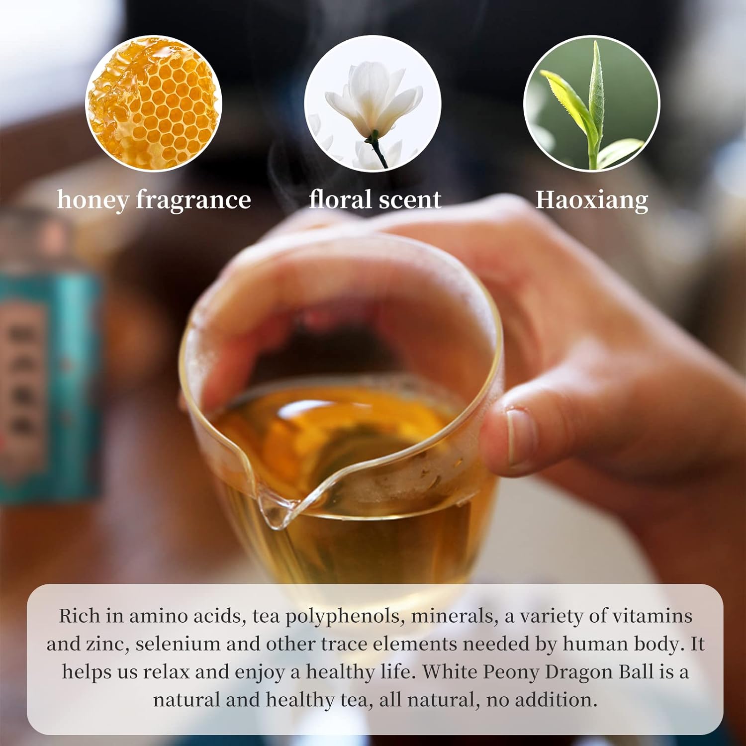 XIXICHA White Tea White Peony Tea 2013 Old White Tea Chinese Tea Fuding Dragon Pearls Tea7oz bai mu dan tea Organic planting-Rich in antioxidants 白茶 白牡丹茶