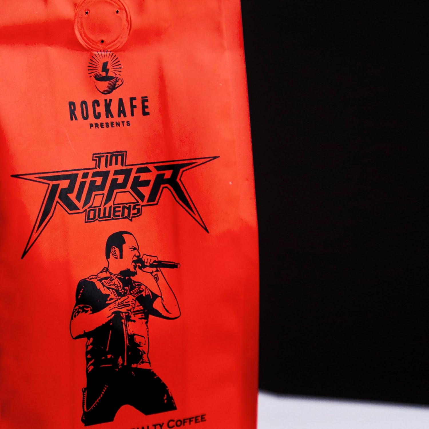Rockafe Tim Ripper Owens Edition - 8.8 oz Bag of Peruvian Specialty Coffee - By Iky Store