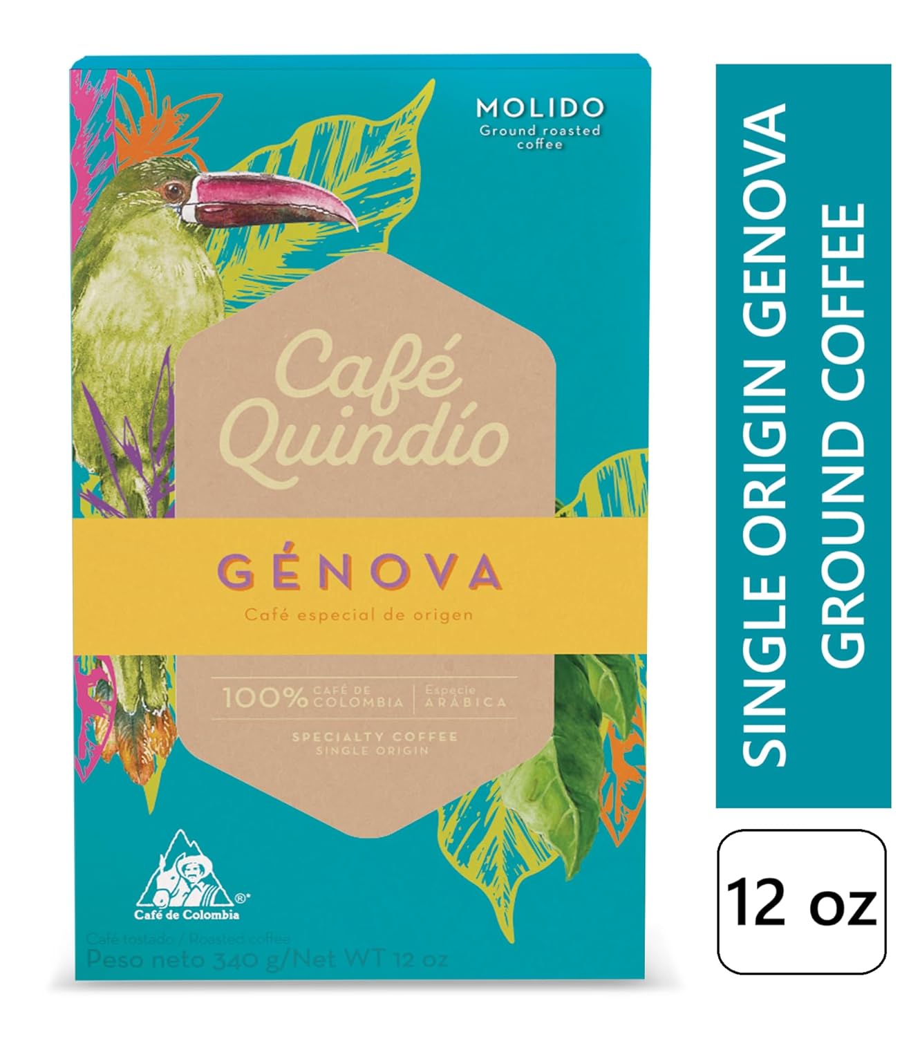 Gourmet Ground Coffee + Genova Ground Coffee