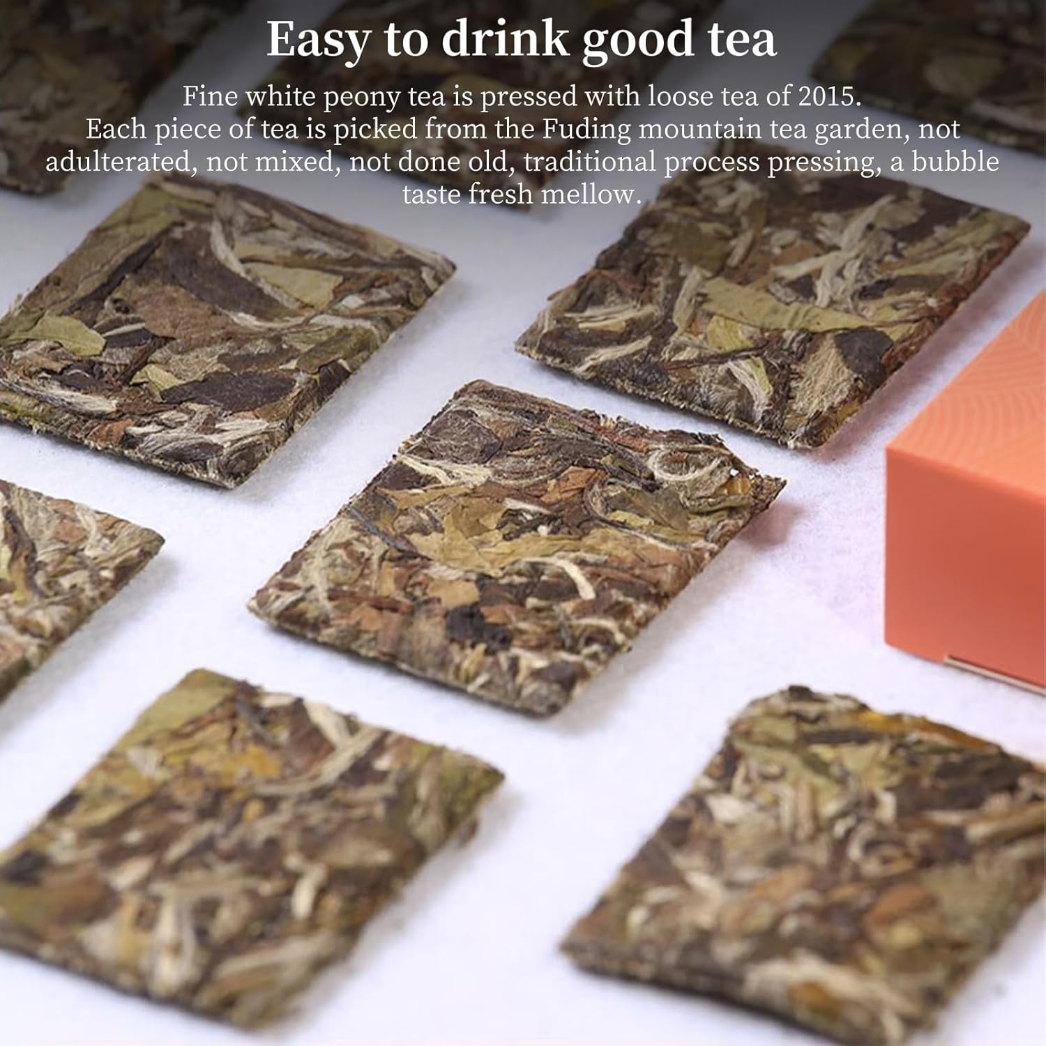 XIXICHA White Tea White Peony Gragon Pearl Tea 牡丹龙珠 & White Peony Tea King White Tea 牡丹王白茶