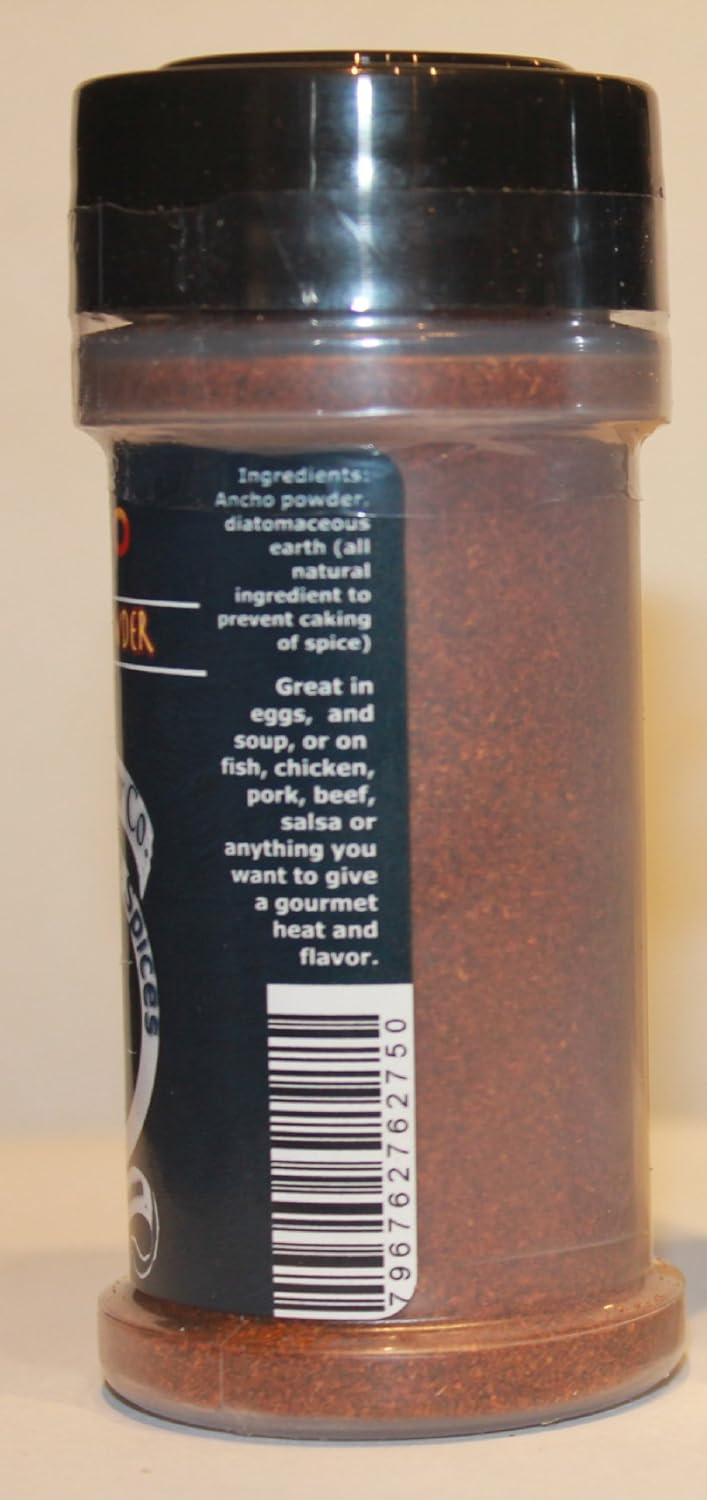 Chili Pepper Powder Spice Gift Set Jalapeño Chipotle Ancho Aji Amarillo