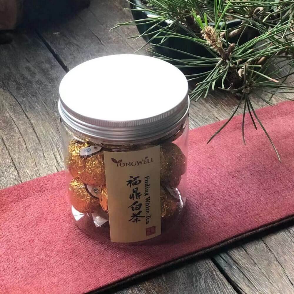 YongWell 2014 Premium Grade Dragon Pearl White Tea (18 Teaballs)