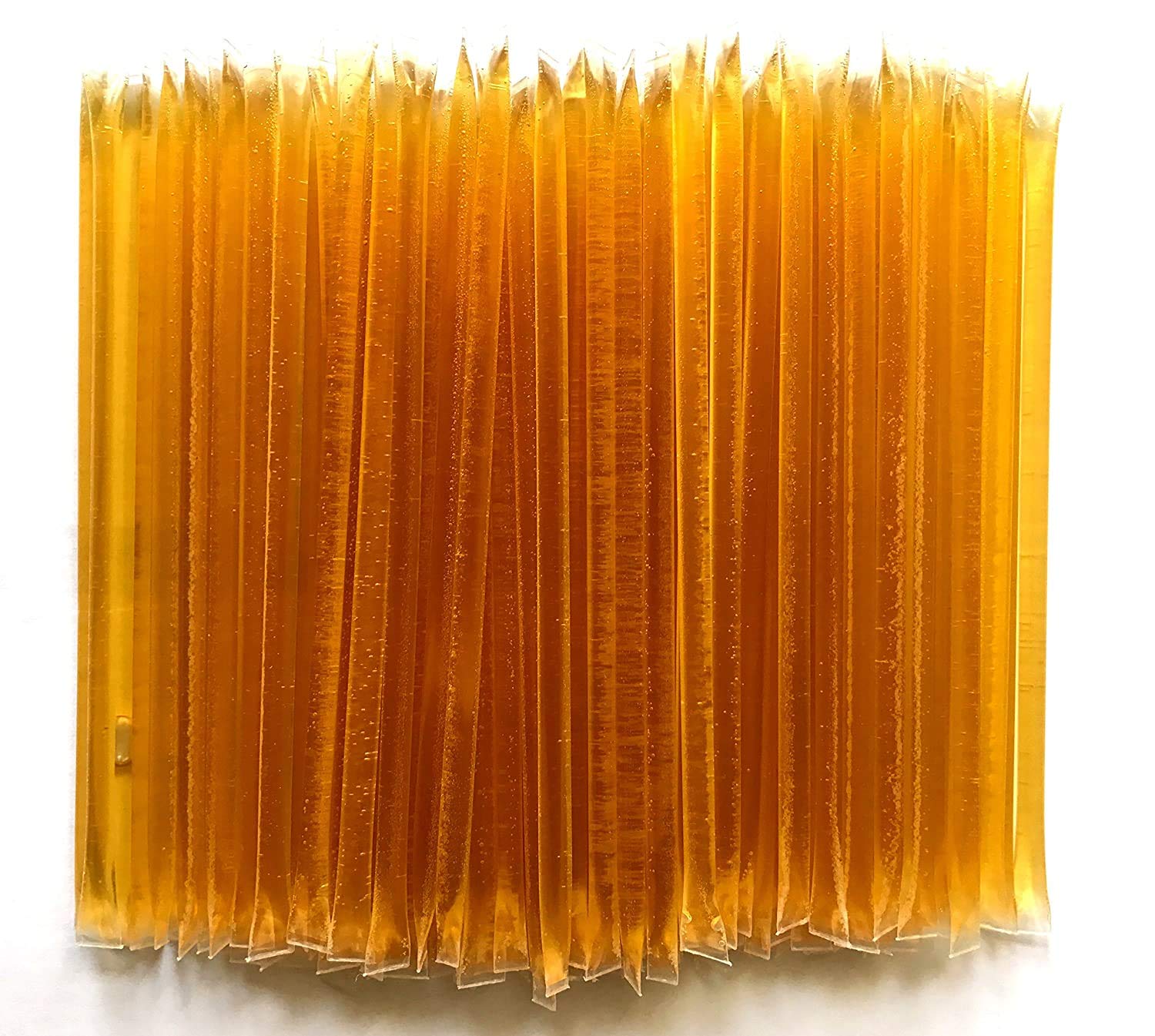 Fluid Movement 100-Count Native Honey Sticks - Individually Wrapped for Tea, Snacks, Stirring Bliss, Featuring Pure Clover Raw Honey - Ideal for Candy Lovers, Bee Enthusiasts, and Thoughtful Gifting