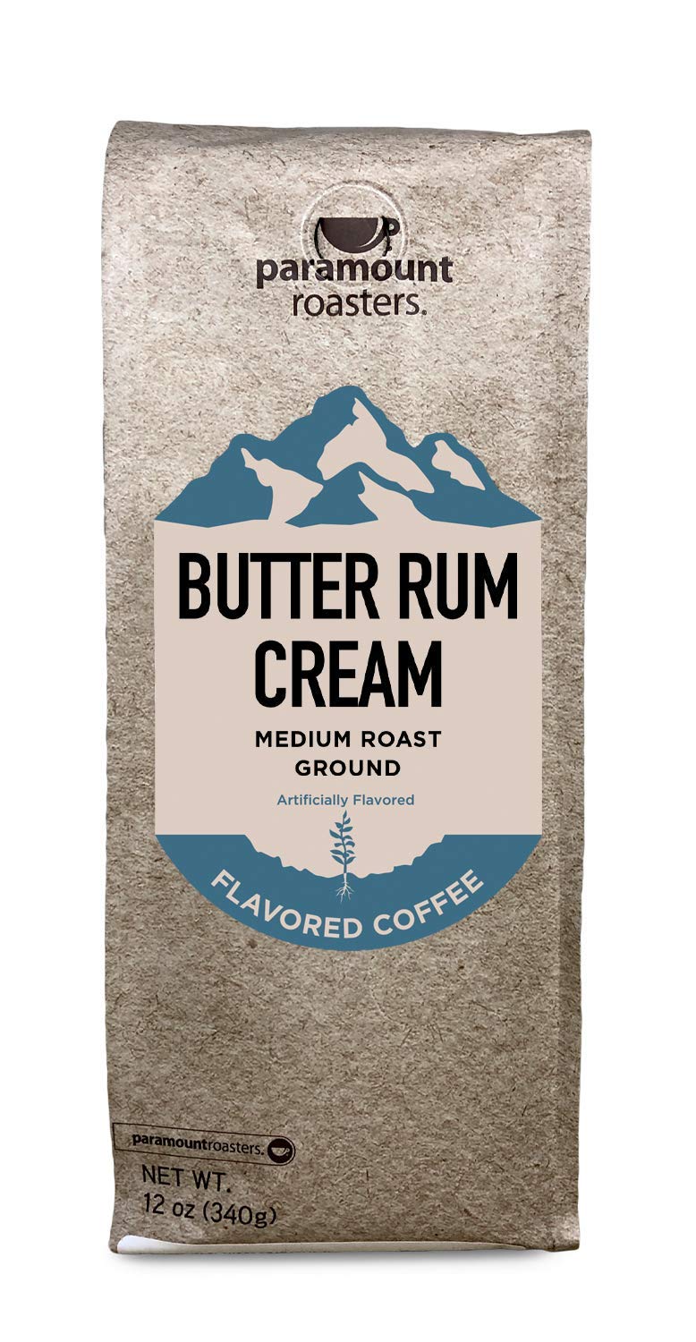 Almond Amaretto and Butter Rum Cream Ground Coffee Bundle