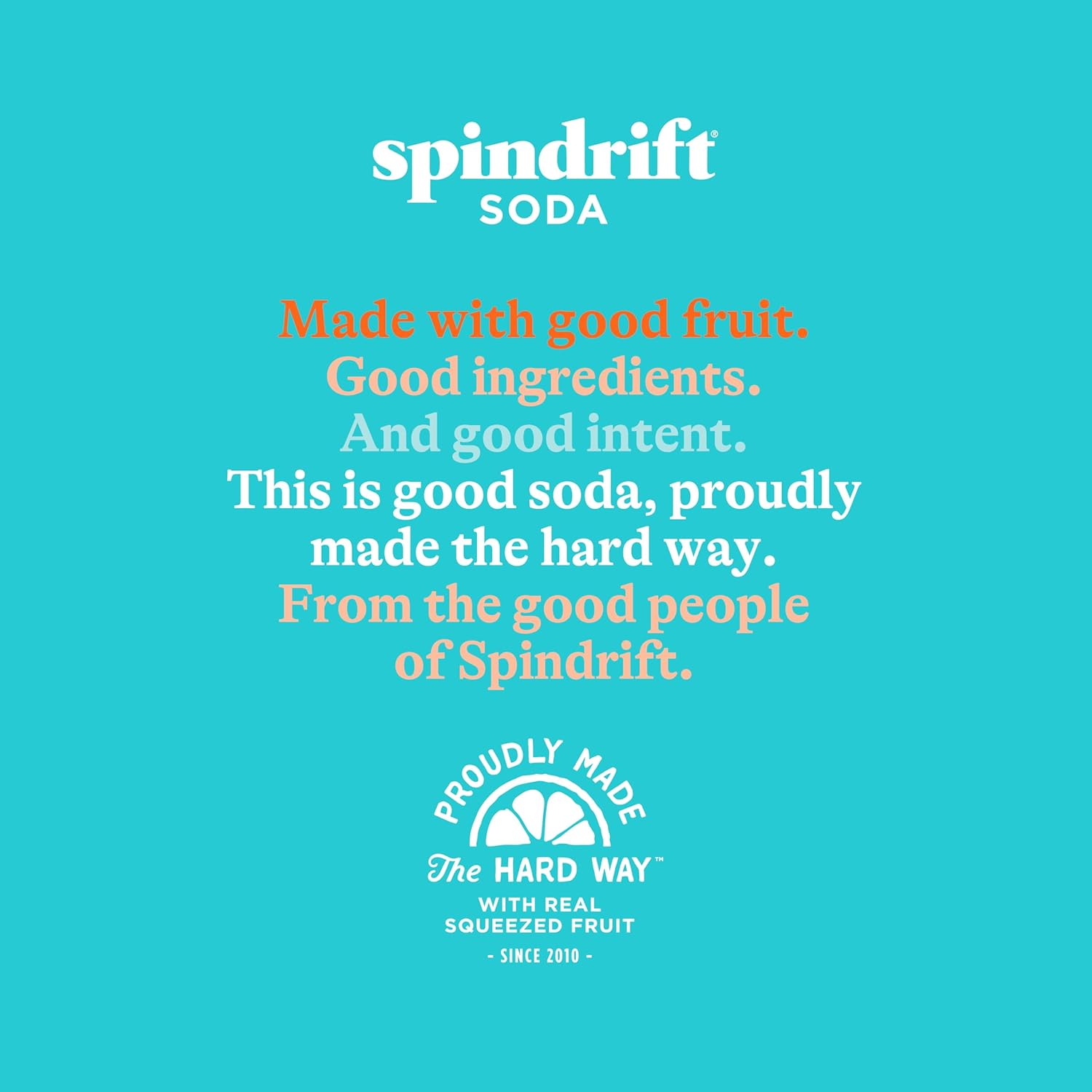 Spindrift Shirley Temple Soda Made with Real Squeezed Fruit 12 Pack Case