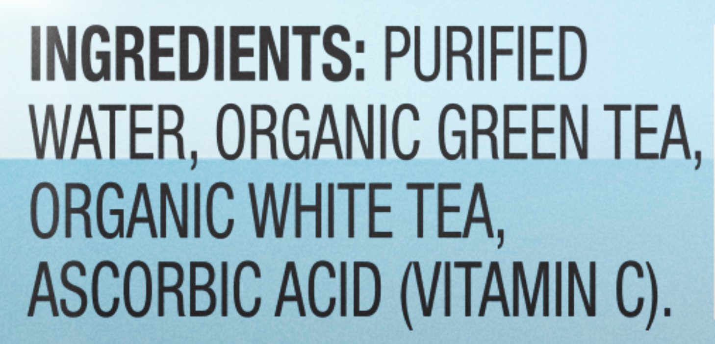 Teas' Tea Unsweetened Green White Tea 16.9 Ounce (Pack of 12) Organic, Sugar Free, 0 Calories