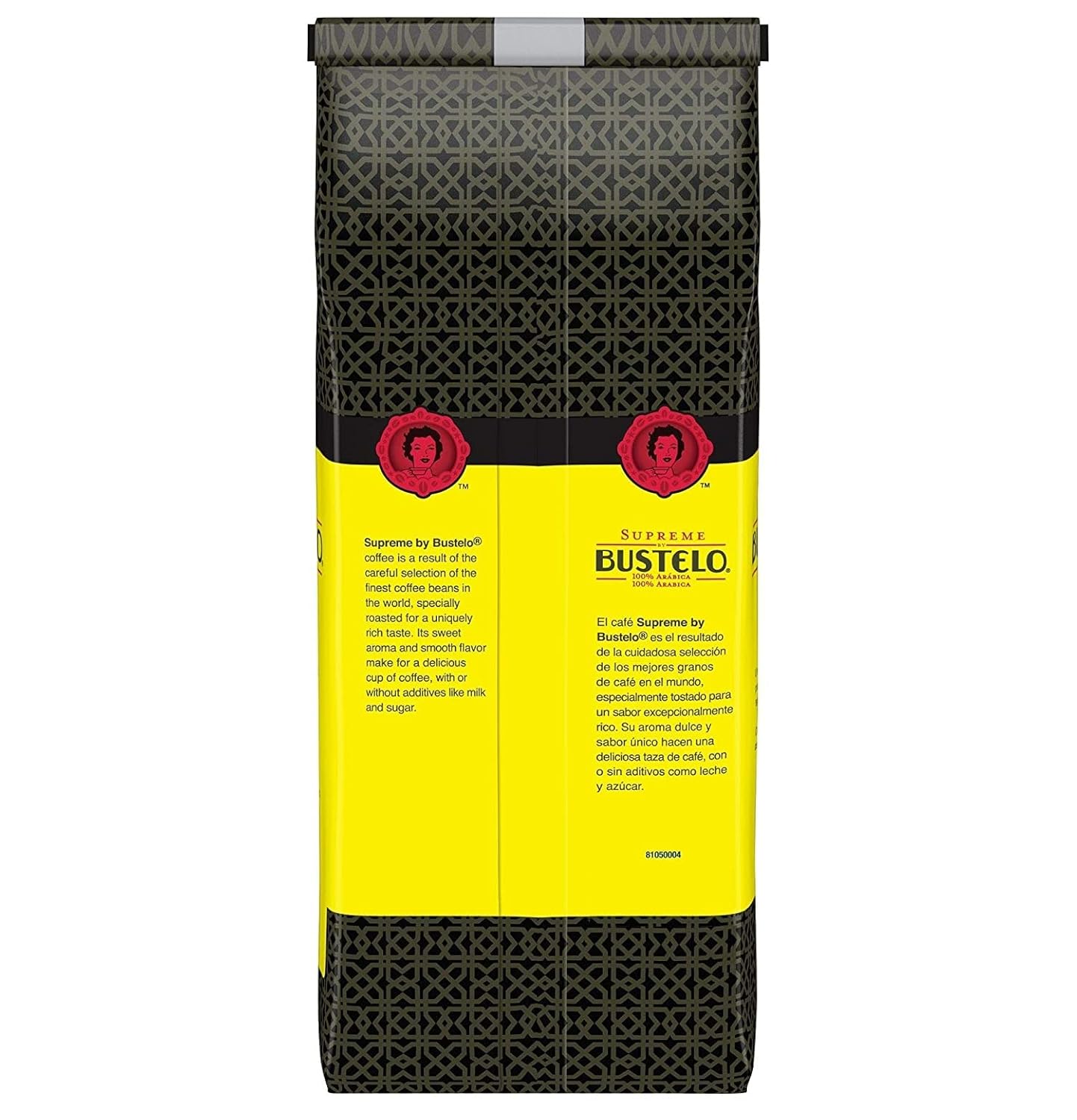 Supreme by Bustelo Whole Bean Espresso Coffee, 16-Ounce Bag (1 Pound)