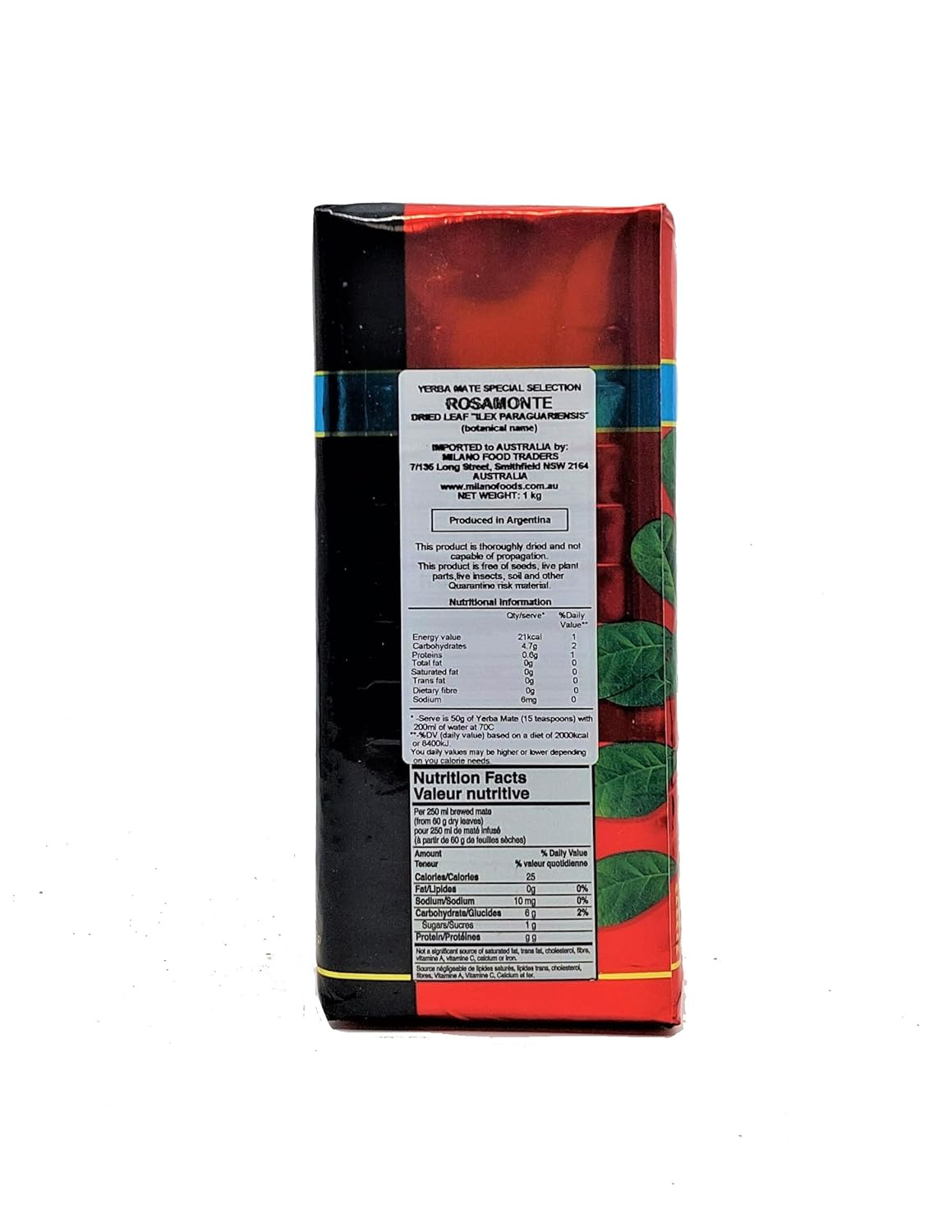 Yerba Mate Rosamonte Especial 3 Pack - 6.6 lbs (3 kg)