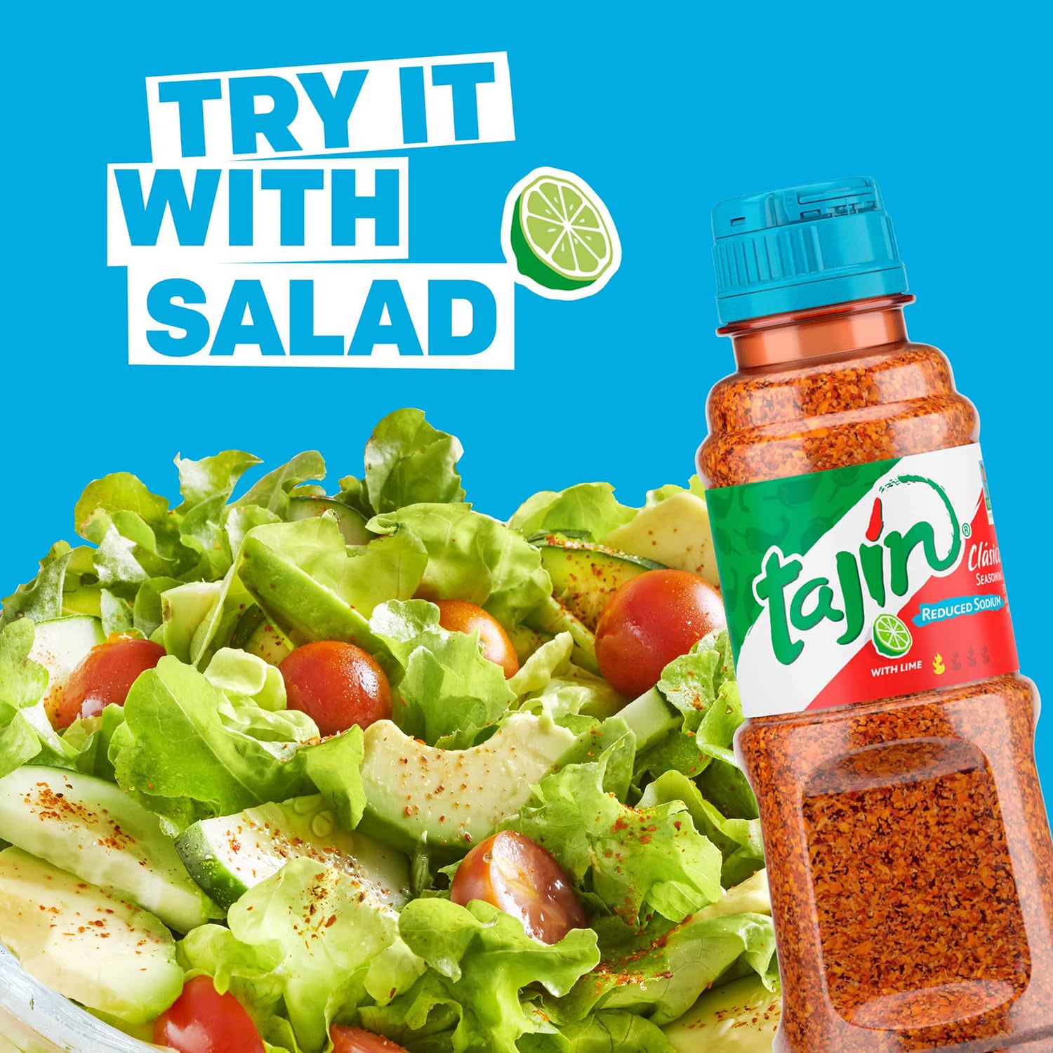 Tajín Clásico Reduced Sodium Seasoning 5 oz (Pack of 1)